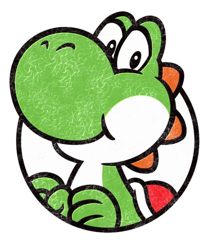 Parche Yoshi Mario Bros Aplique Textil Pegar Con Plancha