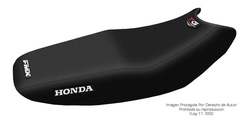 Funda De Asiento Antideslizante Honda Cg Fan - Modelo Modelo Total Grip Fmx Covers Tech  Fundasmoto Bernal