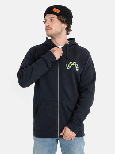 Poleron Scorcho Zip Fleece Hombre Volcom