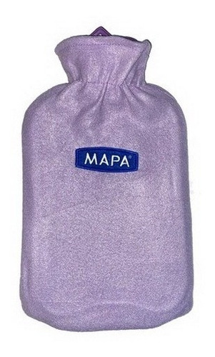 Bolsa Agua Caliente Mapa/pirelli Con Funda Ajustable Violeta