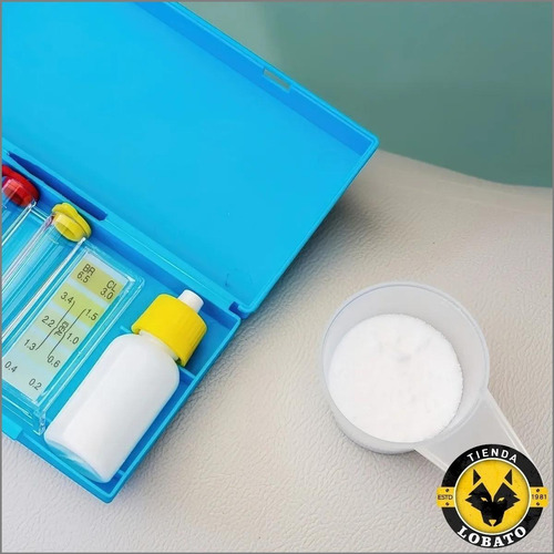 Imagen 5 de 10 de Test Kit Reactivos Ph Cloro Piletas Piscina + Ph Menos