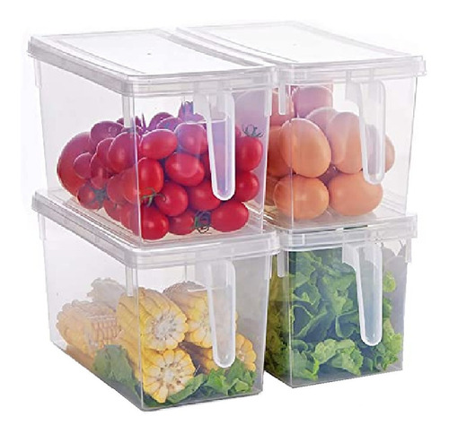 Organizador De Alimentos Toper Para Refrigerador Alacena 4pz