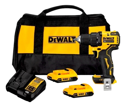 Taladro Atornillador Inalambrico Dewalt Dcd708d2-b2