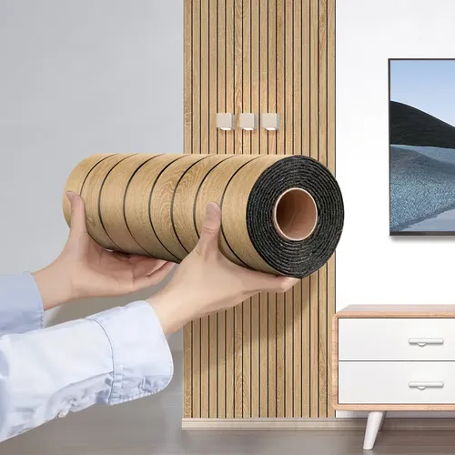 3d Wood Grain Wall Panels - Self-adhesive Vinyl Wallpaper