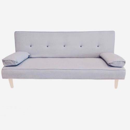 Futon Aleksi Sofa 3 Cuerpos Cama 1 Plaza Premium Apoyabrazos