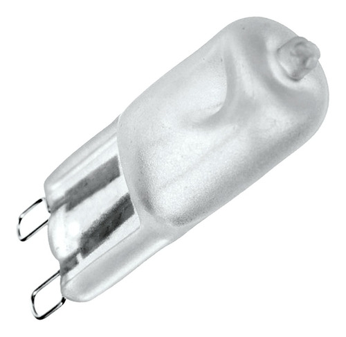 Imagem 1 de 6 de Kit 5 Lâmpadas Halógena Cápsula G9 60w 127v Fosca