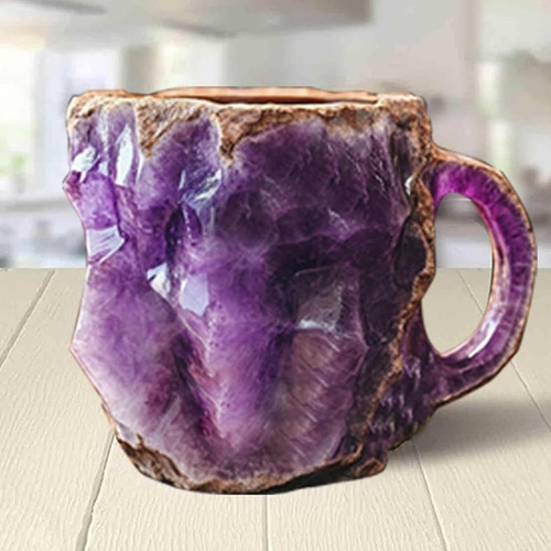 Tazas De Café De Cri-stal Mineral, Taza De Café De Cri-stal