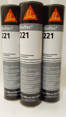 Sikaflex 221 Adhesivo Y Sellador A Base Poliuretano