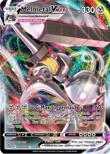 Melmetal Vmax Pokémon Tcg Carta Original Español