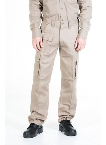 Pantalon Cargo Beige Talle 42 Pampero Ropa Trabajo Calidad