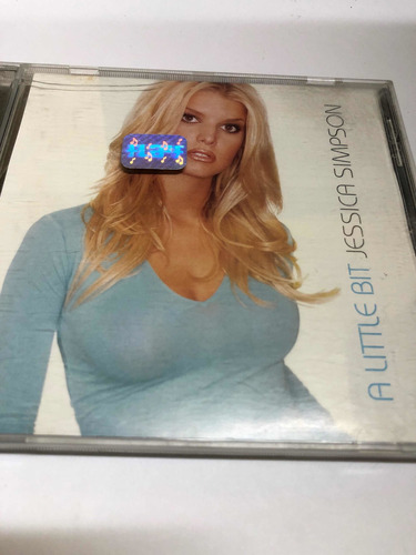 Cd Single Jessica Simpson A Little Bit