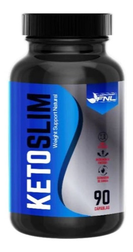 Keto Slim 90 Capsulas Quemador De Grasa.marca Fnl