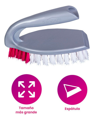 Cepillo Ergonómico Tipo Plancha Reynera