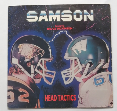 Samson - Bruce Dickinson - Head Tactics ( L P Ed. Brasil)
