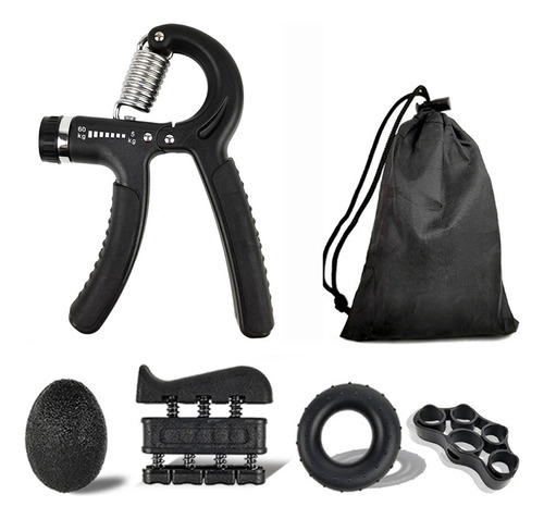 Kit De Fortalecimiento Ajustable Para Dedos Y Antebrazo ,