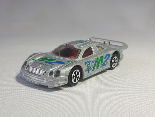 Miniatura Majorette Mercedes Clk Gtr 1:64 Raro