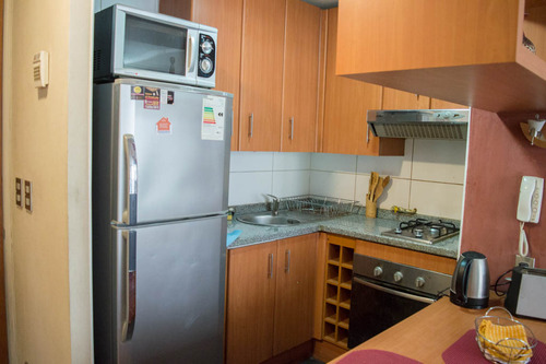 Arriendo Depto Amoblado 1 Habitación - Santo Domingo (2031)