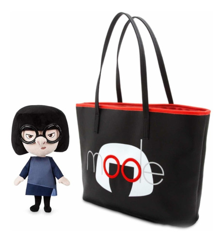 Bolsa Y Peluche D Edna Moda De Los Increíbles 2 Disney Store