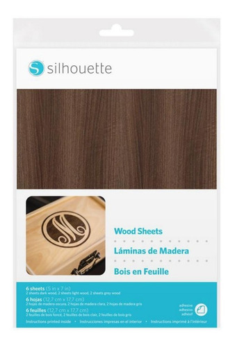 Imagen 1 de 2 de Madera En Hoja Silhouette