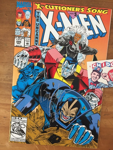 Comic - Uncanny X-men #295 Firmada Peterson Coa