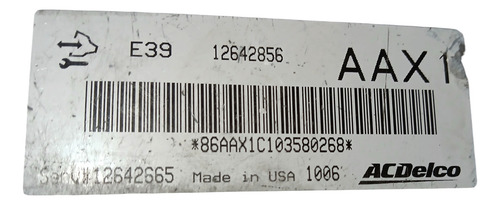 Computadora De Motor Ecm 2010 Chevrolet Equinox Aaxi (Usado)