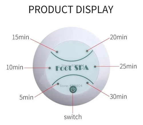 Dispositivo De Spa Foot Detox, Conjunto Iónico, 110 V/220 V