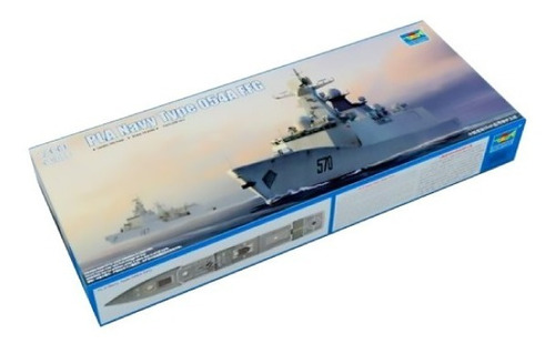 Pla Navy Type 054a Ffg Trumpeter 04543 1:350 Color Gris