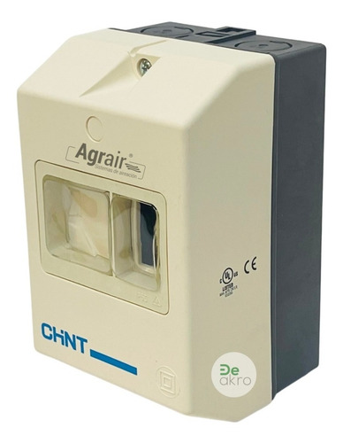 Imagen 2 de 4 de Cofre Para Guardamotor Chint/ Caja Plástica Para Guardamotor