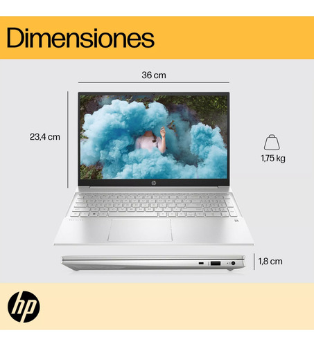 Notebook Hp Pavillion 15-eh3002la Ryzen 7 16gb Ssd512 15,6