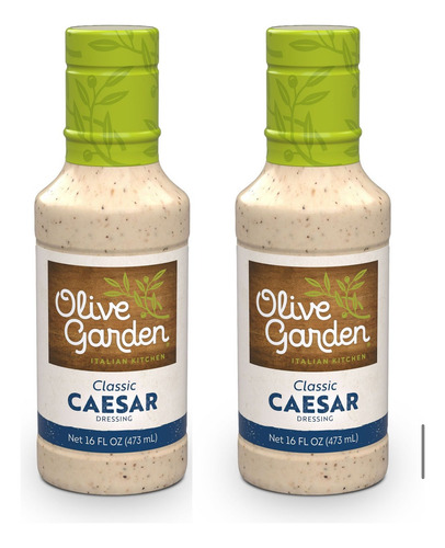 Olive Garden Aderezo César Clásico Gluten Free 473 Ml (2 Pz)