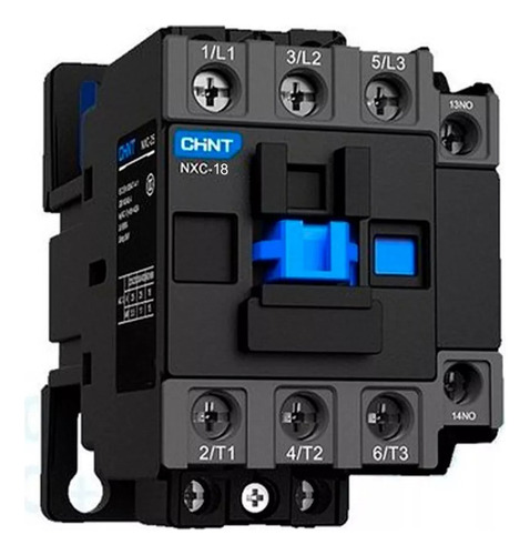 Contactor Tripolar Chint 18amp 220vca + Auxiliar Na/nc