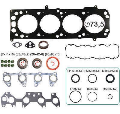 Junta Superior Motor Aco Ret Classic 1.0 8v 02/03 Vhc C1yeh