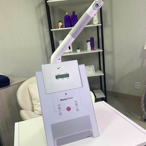 Aparelho De Vapor De Ozônio Beauty Steam E Suporte De Vapor
