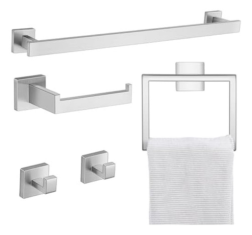 Juego De Accesorios De Baño De 5 Piezas, Juego De Accesorios