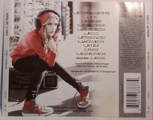Cd Ashlee Simpson (bittersweet World)