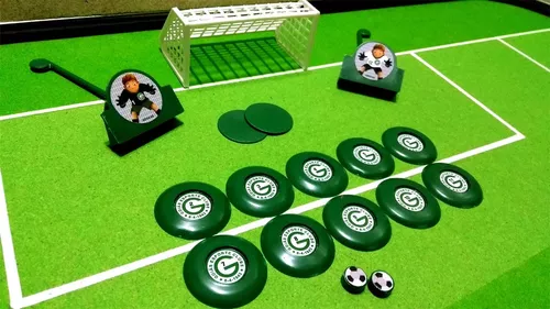 Jogo de Futebol de Botão Brasileirão Caixa com 4 Times Brinquedo