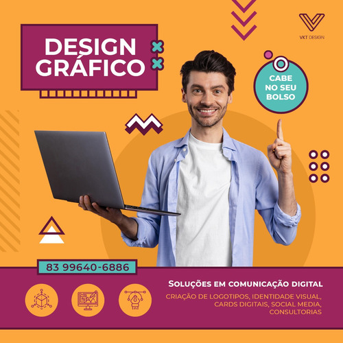 Imagem 1 de 3 de Design Gráfico, Criação De Logotipo, Identidade Visual