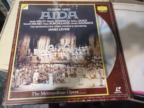 Giuseppe Verdi Aida Laser Disc