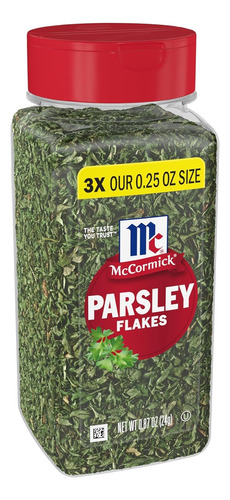 10 Piezas De Mccormick Parsley Flakes, 0.87 Oz