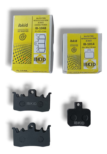 Balatas Delanteras Y Traseras Para Ducaty Hyperstrada 821