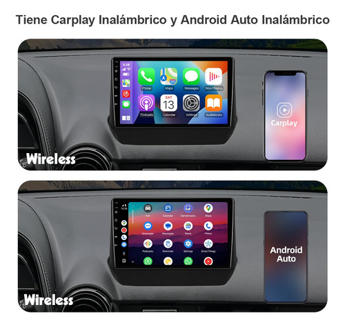 Estéreo Carplay Para Mazda 2 2016-2025 Gps Bt Wifi 2+32gb