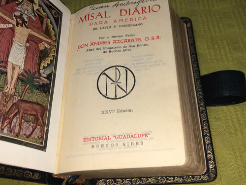 Misal Diario Para America - Andres Azcarate - Guadalupe