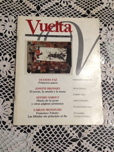 Revista Vuelta Número 206 Enero 94