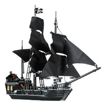 Comprar Barco Pirata De Piratas Del Caribe Bloques Construccion Negr