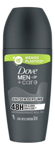 Antitranspoirante Masculino Roll-on  Dove Invisible Dry 50g