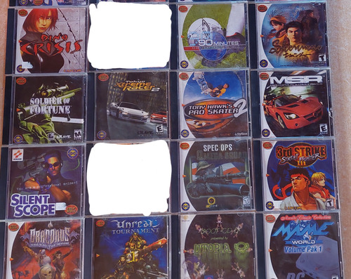 Lote De 28 Juegos De Sega Dreamcast + Cd Boot (Usado)