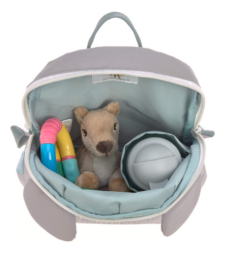 Mochila Infantil Personaje Animales 3,5lt Impermeable Lassig Color Koala