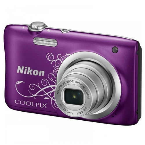 Camara Nikon Coolpix A 100 Color Lila Super Compacta