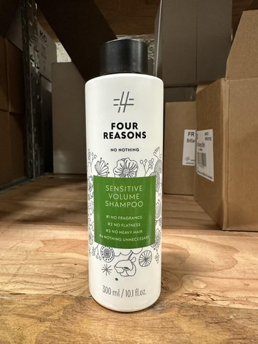 Sem Nada Shampoo Volumizante Sensível - Shampoo Sem Fragrânc