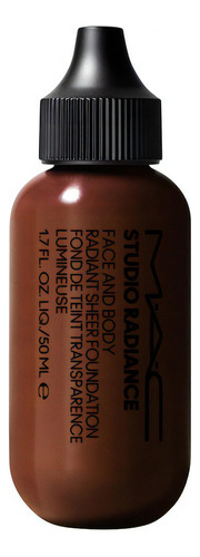 Base De Maquillaje Mac Studio Radiance Face And Body 50ml Tono W7